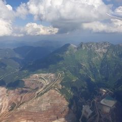 Verortung via Georeferenzierung der Kamera: Aufgenommen in der Nähe von Eisenerz, Österreich in 2600 Meter